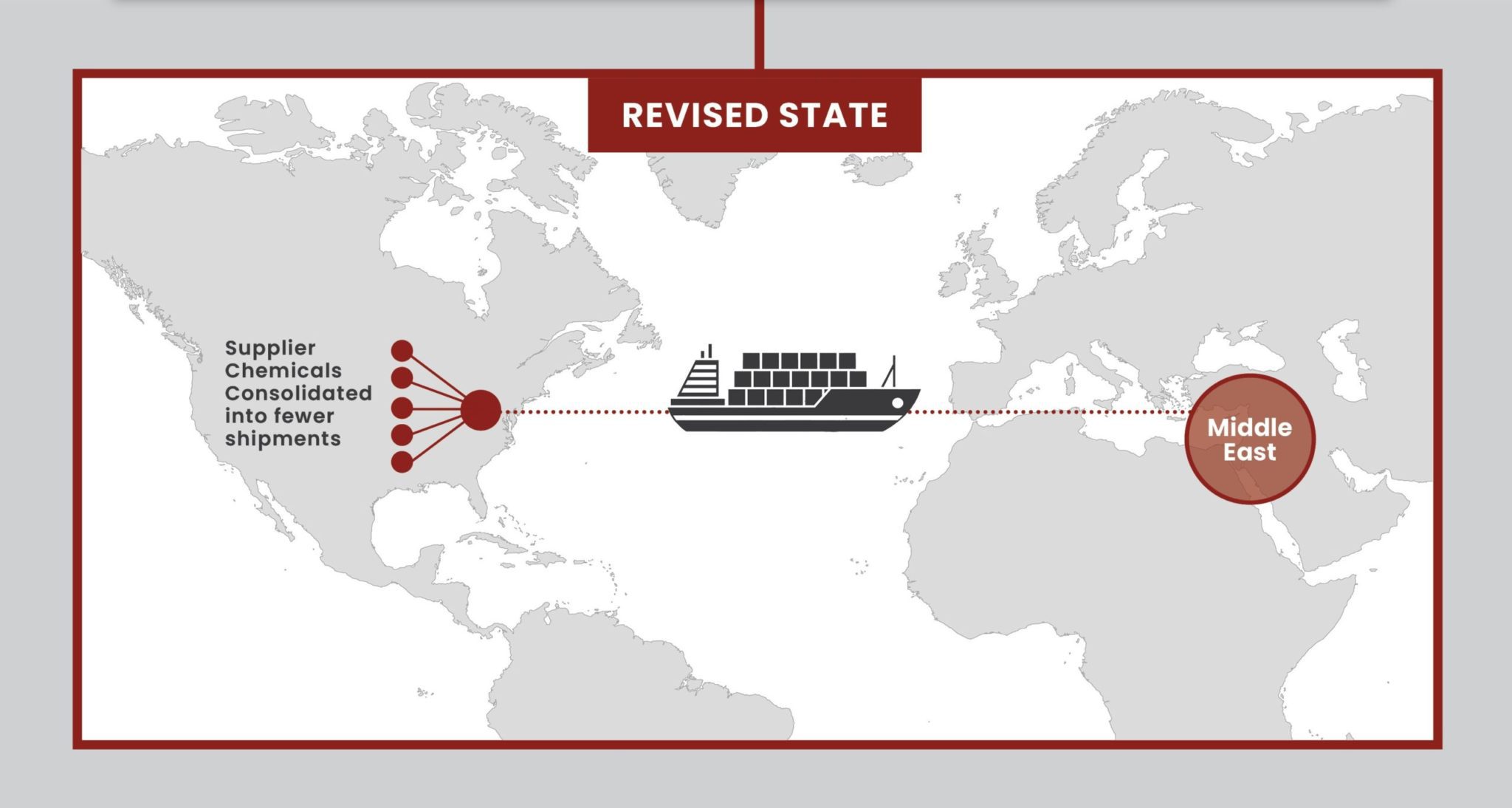 revised state map ocean shipping