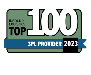 Inbound Logistics Top 100 3PL Provider 2023 Logo