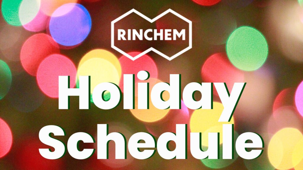 Rinchem holiday schedule