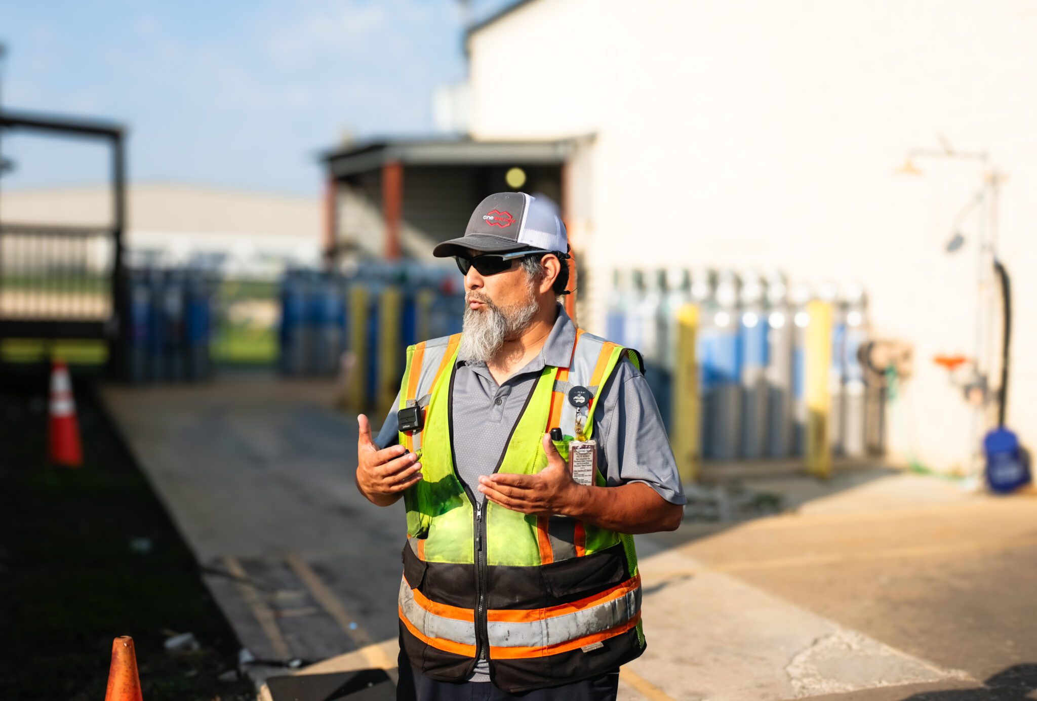 Warehouse manager at our Manor, TX gas pad
