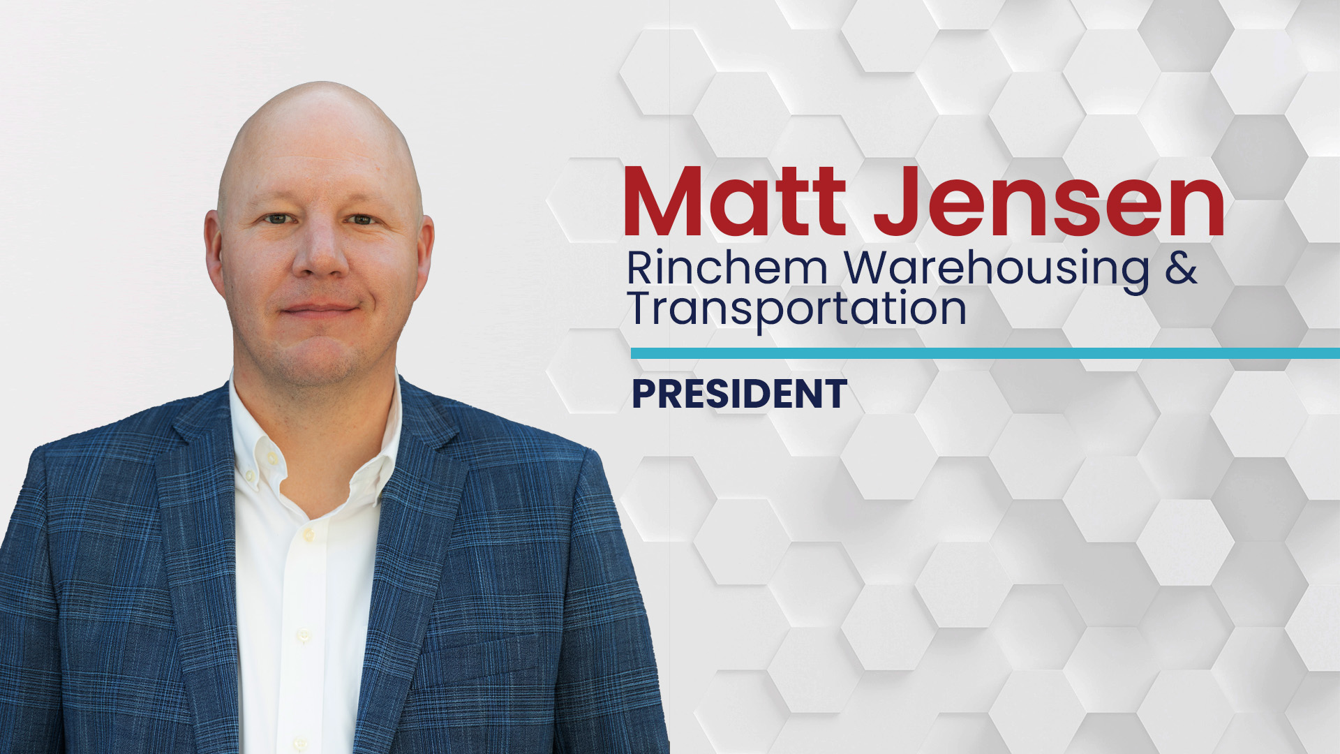Featured image for “Rinchem Appoints Matt Jensen as President of Warehousing & Transportation”