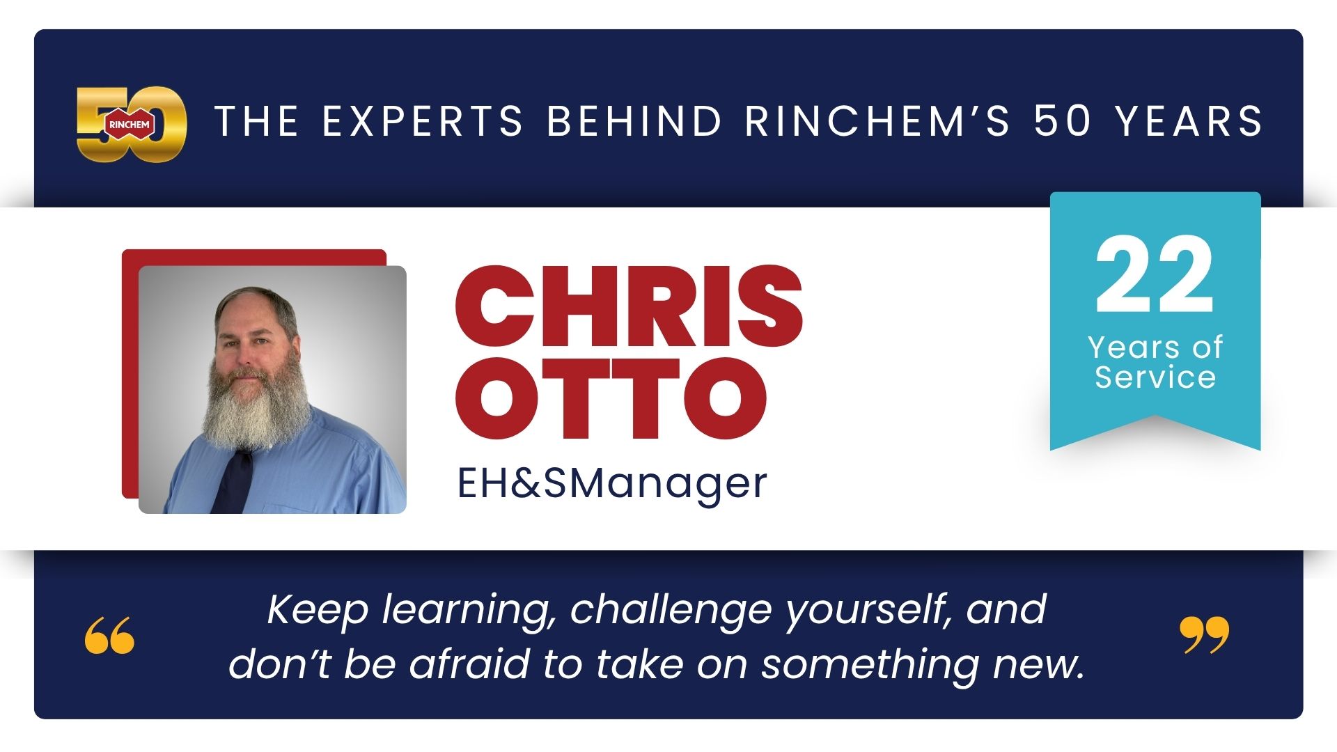 Featured image for “Tenured Employee Spotlight: Chris Otto”